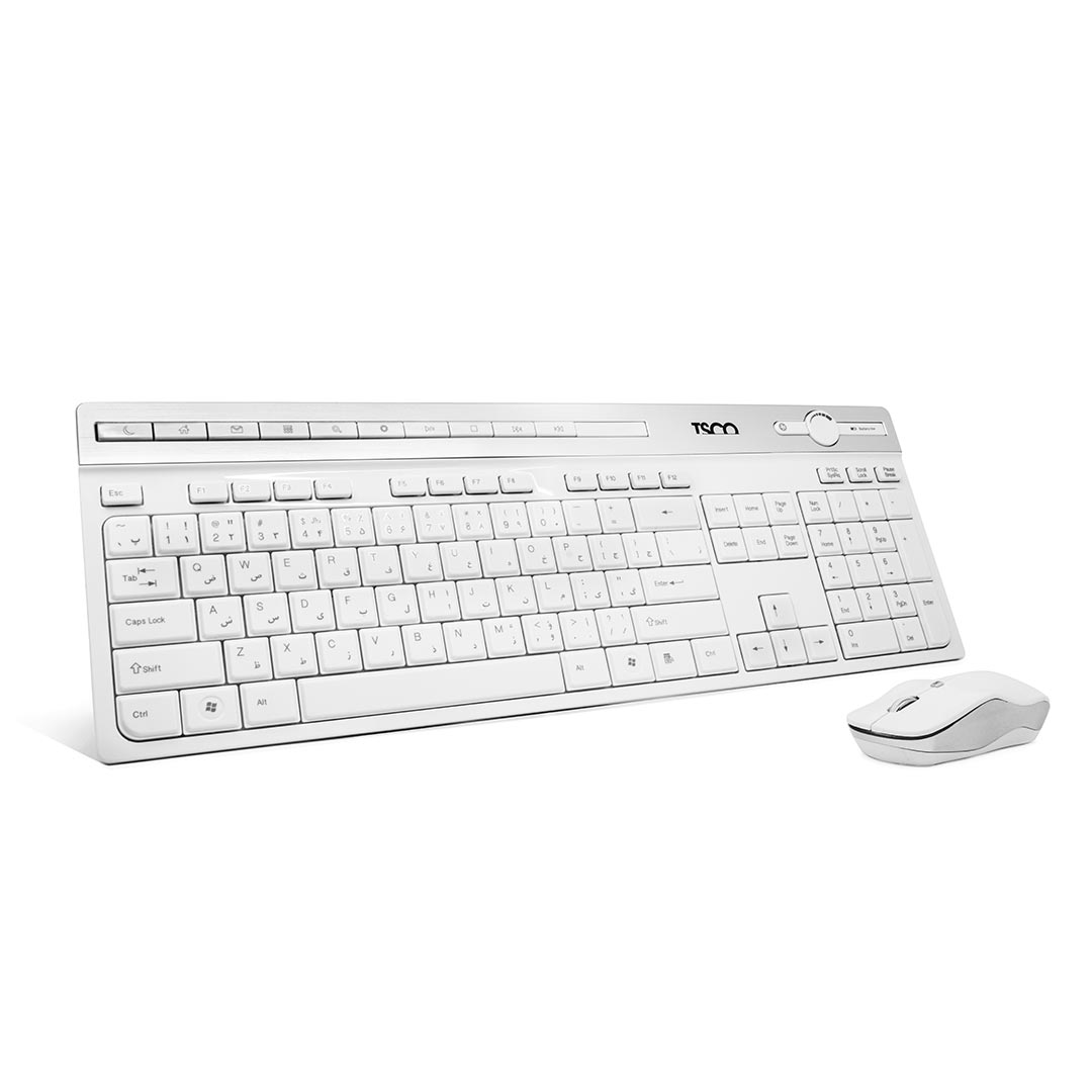 کیبورد و ماوس بی سیم تسکو مدل TKM 7106W