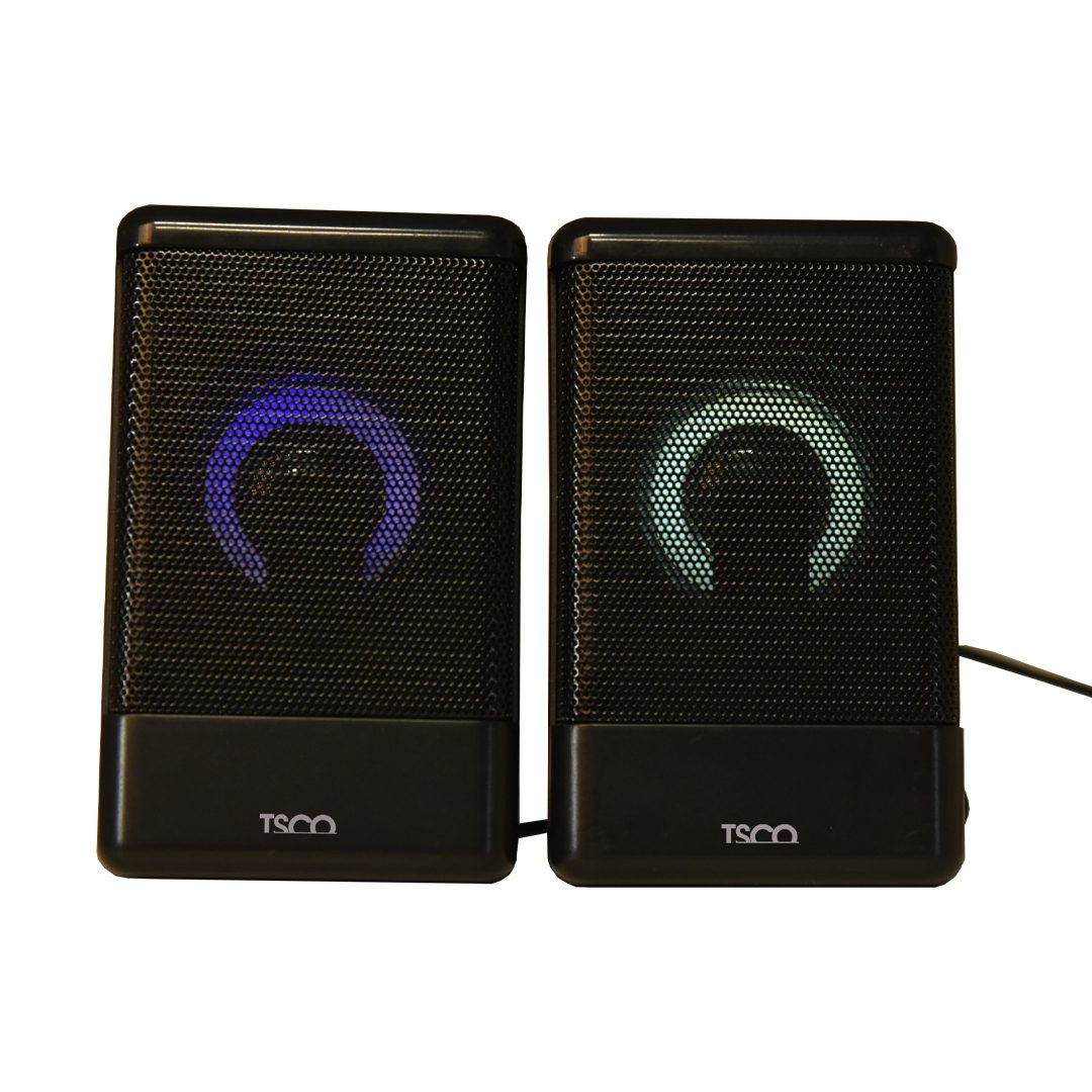 tsco-ts2058-rgb-speaker نورپردازی RGB اسپیکر دسکتاپ تسکو TS 2058